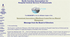 Desktop Screenshot of ncahcsp.org